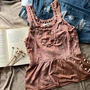 Banana Republic Crochet Blouse